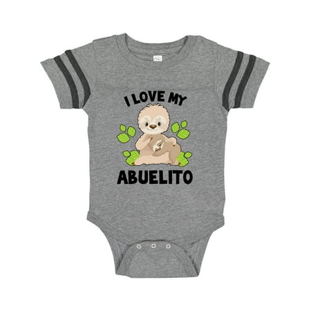 Inktastic Cute Sloth I Love My Abuelito with Green Leaves Gift Baby Boy or Baby Girl Bodysuit
Inktastic Cute Sloth I Love My Abuelito with Green Leaves Gift Baby Boy or Baby Girl Bodysuit