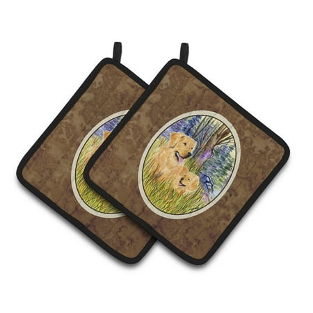 Carolines Treasures SS8014PTHD Golden Retriever Pair of Pot Holders 7.5HX7.5W multicolor
Carolines Treasures SS8014PTHD Golden Retriever Pair of Pot Holders 7.5HX7.5W multicolor