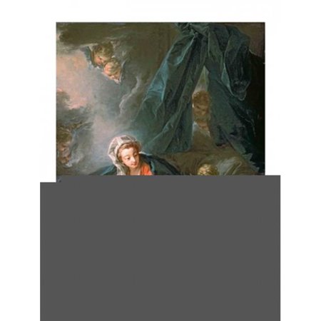Madonna & Child Poster Print by Francois Boucher - 24 x 36 in. - Large