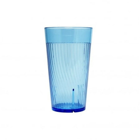 14 Oz. Polycarbonate Belize Tumbler Blue Pack of 6 4 packs