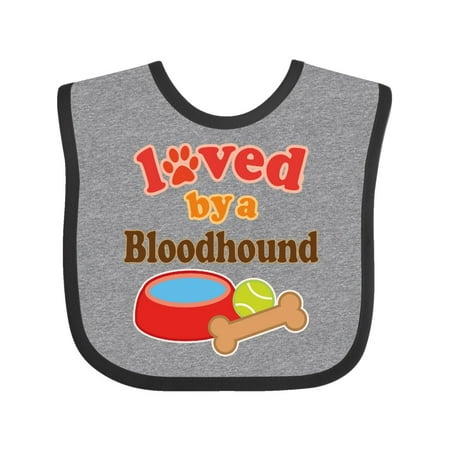 Inktastic Bloodhound Loved by a (Dog Breed) Gift Baby Boy or Baby Girl Bib 
Inktastic Bloodhound Loved by a (Dog Breed) Gift Baby Boy or Baby Girl Bib