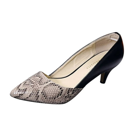 Pianpianzi Low Heel Shoes Comfortable Bling Sandals Closed Toe Heels Glitter High Snake Pointed Summer Fashion And Casual Toe Women Pattern Heels Shoes Spring Women s Middle Heels
Pianpianzi Low Heel Shoes Comfortable Bling Sandals Closed Toe Heels Glitter High Snake Pointed Summer Fashion And Casual Toe Women Pattern Heels Shoes Spring Women s Middle Heels