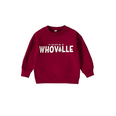 Toddler Baby Boy Girl Christmas Clothes Letter Print Long Sleeve Sweatshirt Top Crewneck Autumn Pullover Sweater
Toddler Baby Boy Girl Christmas Clothes Letter Print Long Sleeve Sweatshirt Top Crewneck Autumn Pullover Sweater