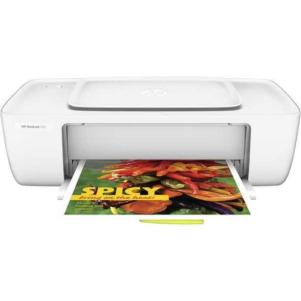 HP Deskjet 1112 - Printer - color - ink-jet - A4/Legal - 1200 x 1200 dpi - up to 20 ppm (mono) / up to 16 ppm (color) - capacity: 60 sheets - USB 2.0