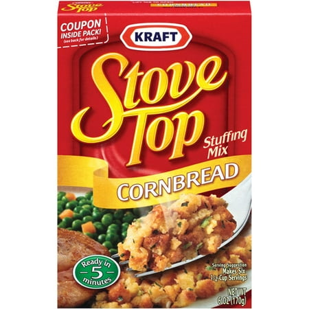 Kraft Cornbread Stove Top Stuffing Mix, 6 oz