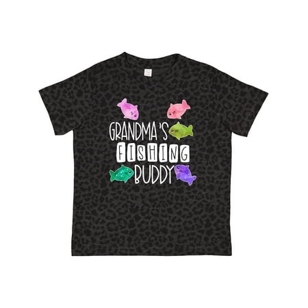 Inktastic Grandma s Fishing Buddy with Colorful Fish Gift Toddler Boy or Toddler Girl T-Shirt
Inktastic Grandma s Fishing Buddy with Colorful Fish Gift Toddler Boy or Toddler Girl T-Shirt