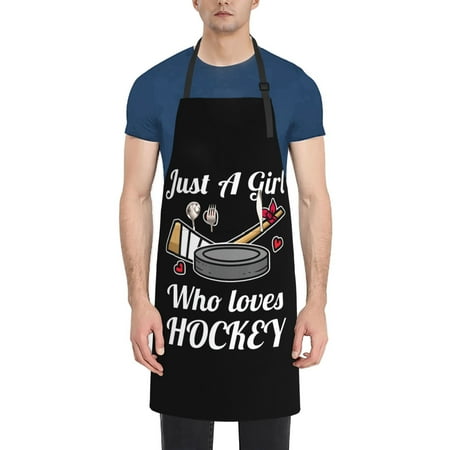 Just A Girl Who Loves Hockey Apron Waterproof Aprons For Women with Pockets Unisex Adjustable Aprons For Cooking Kitchen
Just A Girl Who Loves Hockey Apron Waterproof Aprons For Women with Pockets Unisex Adjustable Aprons For Cooking Kitchen