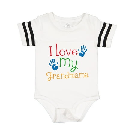 Inktastic I Love My Grandmama Cute Grandchild Gift Baby Boy or Baby Girl Bodysuit
Inktastic I Love My Grandmama Cute Grandchild Gift Baby Boy or Baby Girl Bodysuit