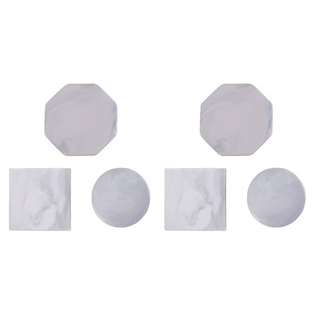 6pcs Coaster Cup Holder Cup Mat Pads Ceramic Cup Pat Placemat Marbling Pattern for Decor (Grey)
6pcs Coaster Cup Holder Cup Mat Pads Ceramic Cup Pat Placemat Marbling Pattern for Decor (Grey)