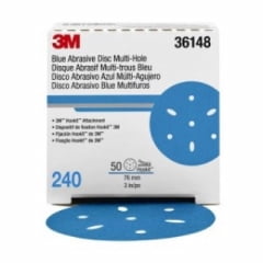 3M 3M - 36148 - Hookit Blue Abrasive Disc 321U Multi-hole 3 in 240G - 50/Pack - UU004900179
3M 3M - 36148 - Hookit Blue Abrasive Disc 321U Multi-hole 3 in 240G - 50/Pack - UU004900179