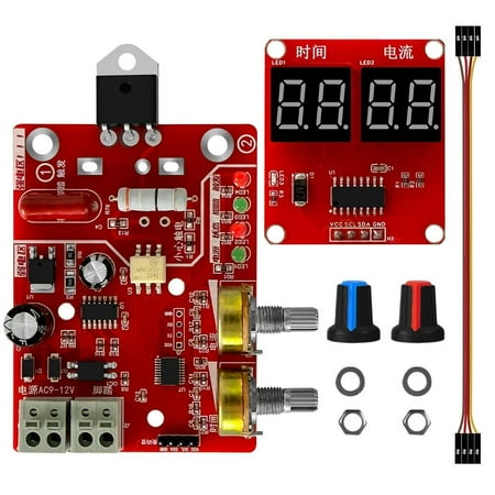 NUOLUX Spot Welder Control Board Adjustable 40A Digital Display DIY Controller Board
NUOLUX Spot Welder Control Board Adjustable 40A Digital Display DIY Controller Board