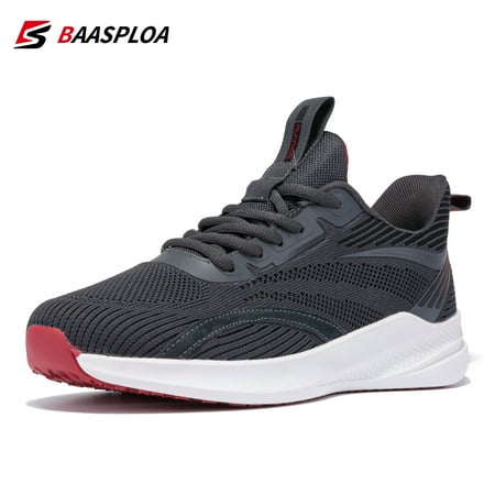 Baasploa Men s Lightweight Mesh Running Shoes Outdoor Sports Shoes For Gym Jogging Tennis