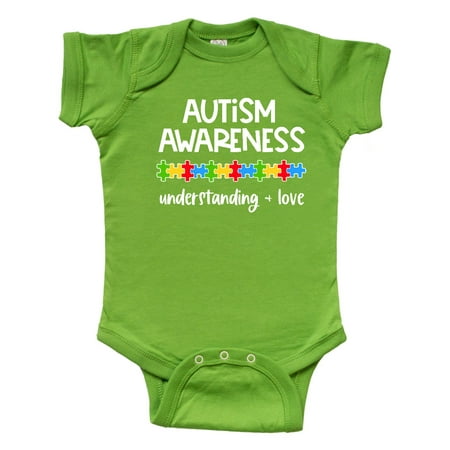 Inktastic Autism Awareness Understanding and Love with Puzzle Pieces Gift Baby Boy or Baby Girl Bodysuit
Inktastic Autism Awareness Understanding and Love with Puzzle Pieces Gift Baby Boy or Baby Girl Bodysuit