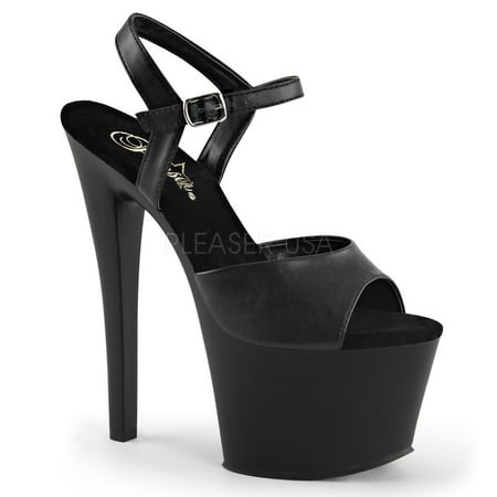 Sky-309 7 Spike Heel Platform Sandal