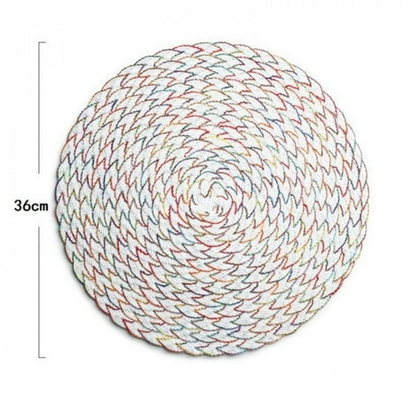 Spree 2Pcs Round Placemats PP Waterproof Dining Table Mat Non-Slip Napkin Disc Bowl Pads Drink Cup Coasters Kitchen Decoration
Spree 2Pcs Round Placemats PP Waterproof Dining Table Mat Non-Slip Napkin Disc Bowl Pads Drink Cup Coasters Kitchen Decoration