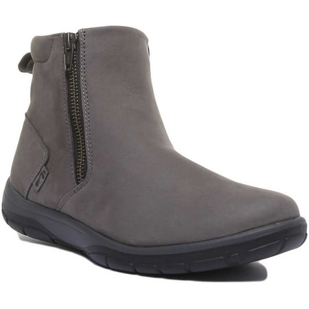 Strive Bamford Women s Leather Twin Zip Up Pull On Ankle Boot In Charcoal Size 5.5/6
Strive Bamford Women s Leather Twin Zip Up Pull On Ankle Boot In Charcoal Size 5.5/6