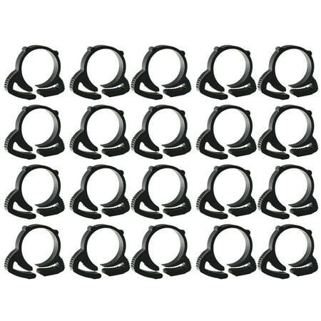 SUNFEX 20Pcs Clip Nylon Snap Fit Plastic Ratchet Clamp Irrigation Garden Hose Pipe
SUNFEX 20Pcs Clip Nylon Snap Fit Plastic Ratchet Clamp Irrigation Garden Hose Pipe