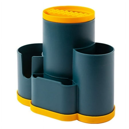 VERMON Chopsticks Tube 1 Set Chopsticks Tube Waterproof Wall-mounted Non Punching Drainage Space-saving Chopsticks Spoon Fork Plastic Storage Shelf Kitchen Supply
VERMON Chopsticks Tube 1 Set Chopsticks Tube Waterproof Wall-mounted Non Punching Drainage Space-saving Chopsticks Spoon Fork Plastic Storage Shelf Kitchen Supply