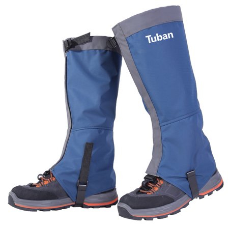 Tuban 1 Pair Unisex Waterproof Leg Covers Ski Shoe Legs Protection L