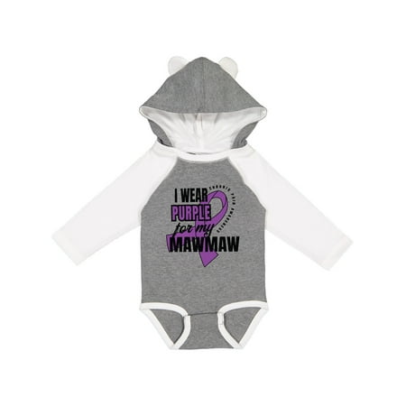 Inktastic Chronic Pain I Wear Purple For My Mawmaw Gift Baby Boy or Baby Girl Long Sleeve Bodysuit
Inktastic Chronic Pain I Wear Purple For My Mawmaw Gift Baby Boy or Baby Girl Long Sleeve Bodysuit