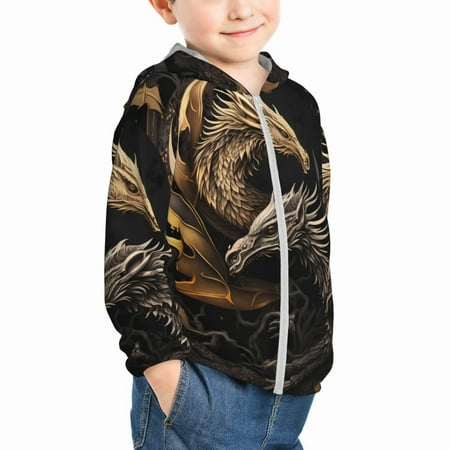 Uemuo Vintage Metal Dragon Pattern Rash Guard for Boys Girls Long Sleeve Swim Shirts UPF 50+ UV Sun Protection Hooded Fishing Shirt with Pocket for Kid-5 Years
Uemuo Vintage Metal Dragon Pattern Rash Guard for Boys Girls Long Sleeve Swim Shirts UPF 50+ UV Sun Protection Hooded Fishing Shirt with Pocket for Kid-5 Years