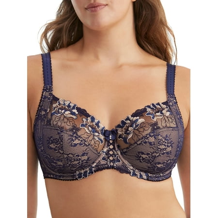 Pour Moi Womens Sofia Embroidered Side Support Bra Style-3827