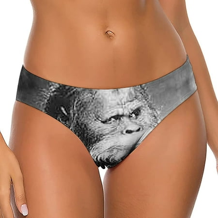 

Bigfoot Sasquatch Women s Thongs Sexy T Back G-Strings Panties Underwear Panty