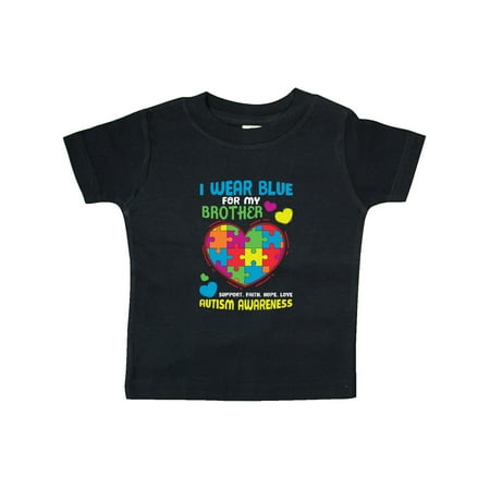 Inktastic I Wear Blue for my Brother Autism Awareness Gift Baby Boy or Baby Girl T-Shirt
Inktastic I Wear Blue for my Brother Autism Awareness Gift Baby Boy or Baby Girl T-Shirt