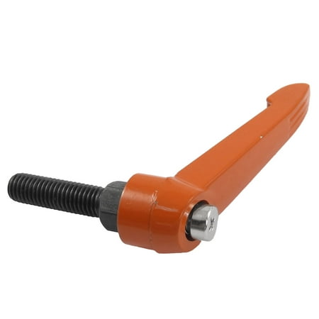 Unique Bargains 10mm Dia 35mm Length Thread Spring Loaded Adjustable Handle Lever