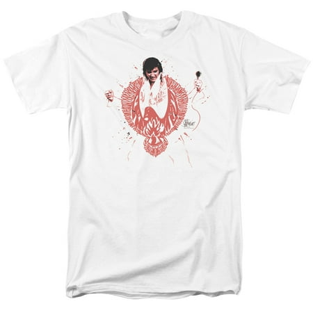 Elvis Presley - Red Pheonix - Short Sleeve Shirt - Medium