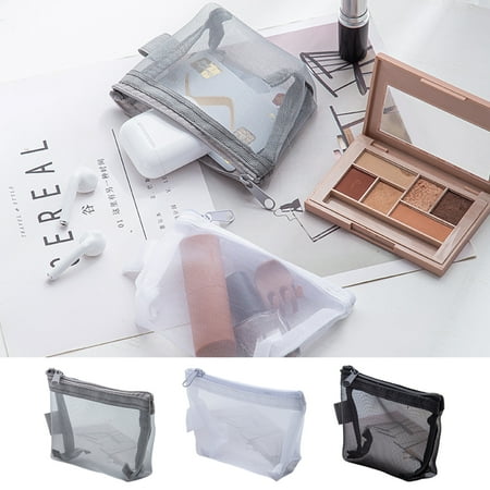 Riguas Mesh Storage Bag Even Mesh Design Good Flexibility Transparent Visible Headphone Bag Earphone Organizer Bag Daily Use
Riguas Mesh Storage Bag Even Mesh Design Good Flexibility Transparent Visible Headphone Bag Earphone Organizer Bag Daily Use