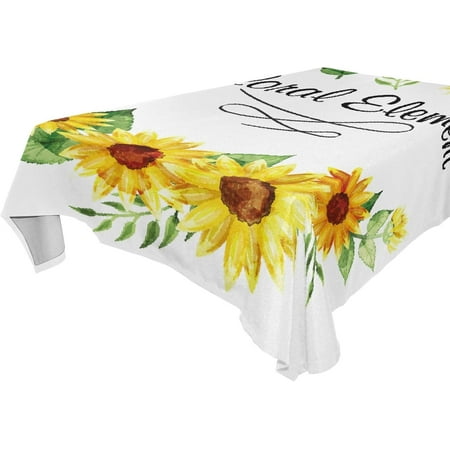 Square Tablecloth with Beautiful Sunflower Background Prints Anti-Wrinkle and Smooth Table Cloth for Kitchen/Home Decoration(54x54)
Square Tablecloth with Beautiful Sunflower Background Prints Anti-Wrinkle and Smooth Table Cloth for Kitchen/Home Decoration(54x54)