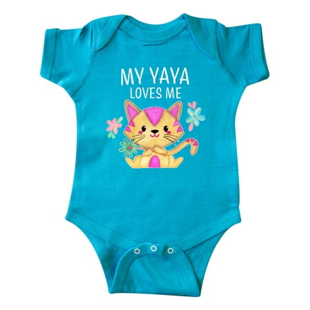 Inktastic My Yaya Loves Me with Cute Kitten and Flowers Gift Baby Boy or Baby Girl Bodysuit
Inktastic My Yaya Loves Me with Cute Kitten and Flowers Gift Baby Boy or Baby Girl Bodysuit