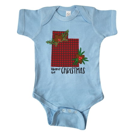 Inktastic Home for Christmas Utah in Plaid with Holly Gift Baby Boy or Baby Girl Bodysuit
Inktastic Home for Christmas Utah in Plaid with Holly Gift Baby Boy or Baby Girl Bodysuit