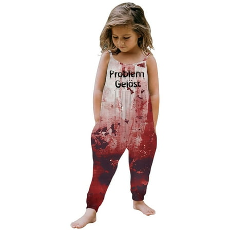 Halloween Romper for Girls Size 14-16 Toddler Baby Girl Prints Jumpsuit Sleeveless Romper Outfits Pants Clothes White
Halloween Romper for Girls Size 14-16 Toddler Baby Girl Prints Jumpsuit Sleeveless Romper Outfits Pants Clothes White