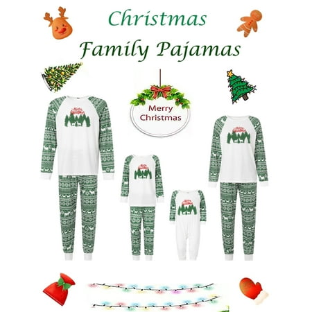 Christmas Family Pajamas Matching Set Xmas Sleepwear Homewear Long Sleeve Round Neck Tops Tree Print Jogger Trousers 
Christmas Family Pajamas Matching Set Xmas Sleepwear Homewear Long Sleeve Round Neck Tops Tree Print Jogger Trousers