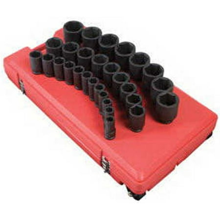 4695 0.75 In. Dr Sae Dp Impact Socket 29 Pc