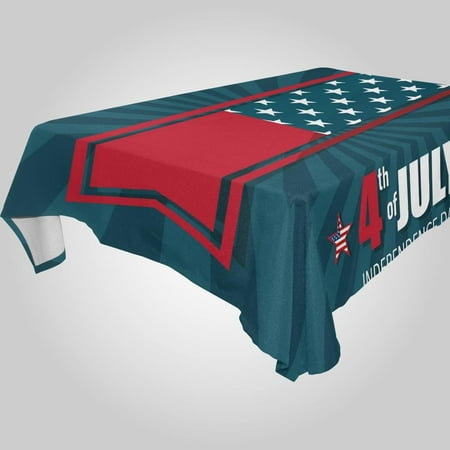 Hidove Independence Day Rectangle Tablecloth Spill-Proof Polyester Table Cloth Table Cover for Kitchen Dining Picnic Holiday Party Decoration 60x60 Inch
Hidove Independence Day Rectangle Tablecloth Spill-Proof Polyester Table Cloth Table Cover for Kitchen Dining Picnic Holiday Party Decoration 60x60 Inch