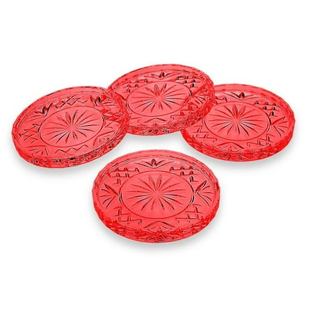 Dublin Red Coasters Set of 4
