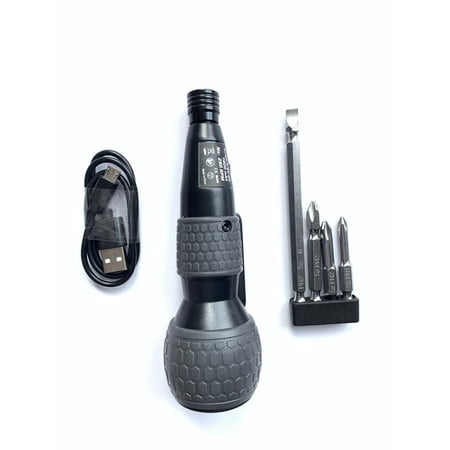 GOLEE screwdriver Electric and Manual Duo with 4 Bits USB Rechargeable with LED Light
GOLEE screwdriver Electric and Manual Duo with 4 Bits USB Rechargeable with LED Light