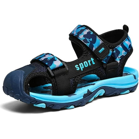 Boys Closed Toe Sports Water Sandals Fashion Non-Slip Beach Sandals Outdoor Comfortable Athletic Sandals for Kids Summer Casual Shoes Walking Hiking
Boys Closed Toe Sports Water Sandals Fashion Non-Slip Beach Sandals Outdoor Comfortable Athletic Sandals for Kids Summer Casual Shoes Walking Hiking