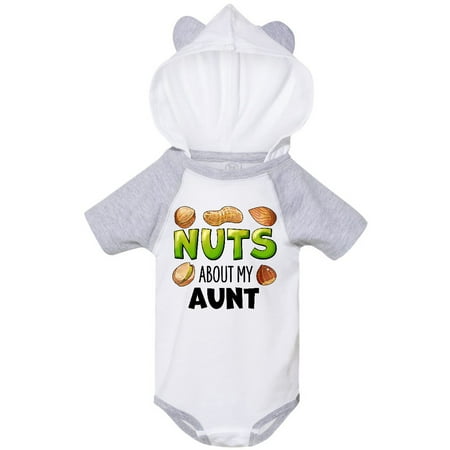 Inktastic Nuts About My Aunt Peanut Almond Pistachio Gift Baby Boy or Baby Girl Bodysuit
Inktastic Nuts About My Aunt Peanut Almond Pistachio Gift Baby Boy or Baby Girl Bodysuit