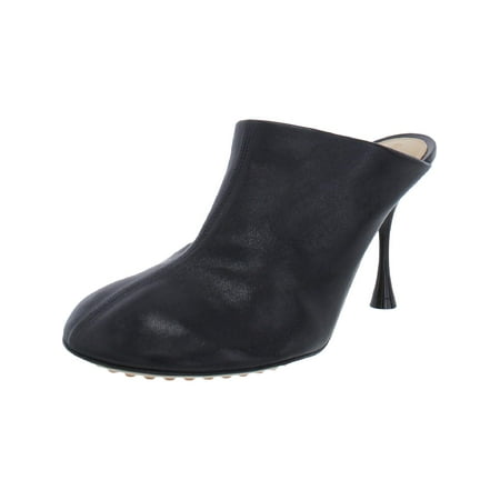 Botega Veneta Dot Women s Leather Round Toe Mule Heels