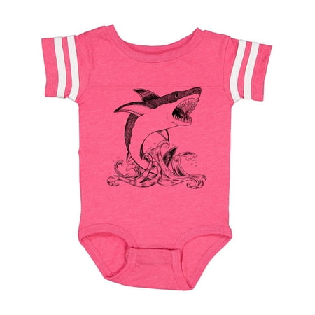 Inktastic Great White Shark Jumping in Black Gift Baby Boy or Baby Girl Bodysuit
Inktastic Great White Shark Jumping in Black Gift Baby Boy or Baby Girl Bodysuit