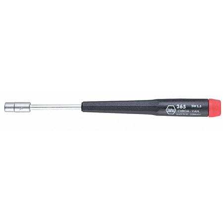 Wiha Solid Round Prcn Nut Driver 9/64 in 26536