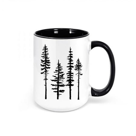 Pine Tree Mug Pine Trees Rustic Coffee Cup Rustic Decor Cabin Mug Sublimated Design Pine Tree Cup Gift For Him Outdoors Mug BLACK
Pine Tree Mug Pine Trees Rustic Coffee Cup Rustic Decor Cabin Mug Sublimated Design Pine Tree Cup Gift For Him Outdoors Mug BLACK