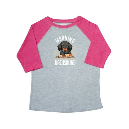 Inktastic Protected by a Dachshund Dog Gift Toddler Boy or Toddler Girl T-Shirt