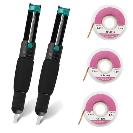 Desoldering Pump Sucker Welding Soldering Iron Braid Suction Removal