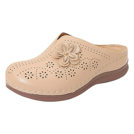 LBECLEY Hollow Out Soft Soled Slippers Women S Shoes Summer Wrapped Sandals Women S Thick Soled Half Slippers For Women Beige Size 39
LBECLEY Hollow Out Soft Soled Slippers Women S Shoes Summer Wrapped Sandals Women S Thick Soled Half Slippers For Women Beige Size 39