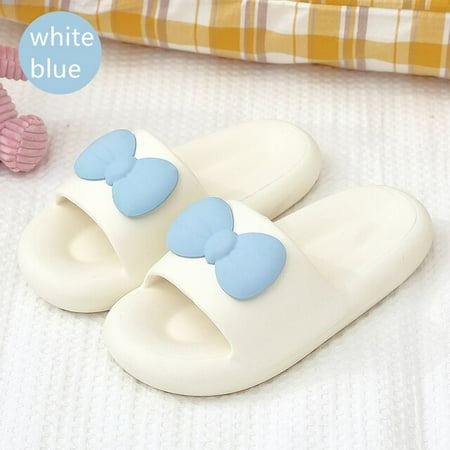 PIKADINGNIS Solid Color Cute Bow Women s Slippers Thick Sole Comfortable Non-Slip Sandals Bathroom Indoor Couple Slippers New Summer 2022
PIKADINGNIS Solid Color Cute Bow Women s Slippers Thick Sole Comfortable Non-Slip Sandals Bathroom Indoor Couple Slippers New Summer 2022